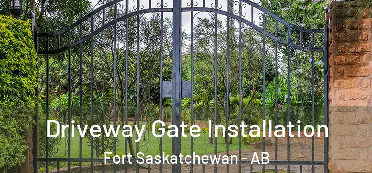 Driveway Gate Installation Fort Saskatchewan - AB