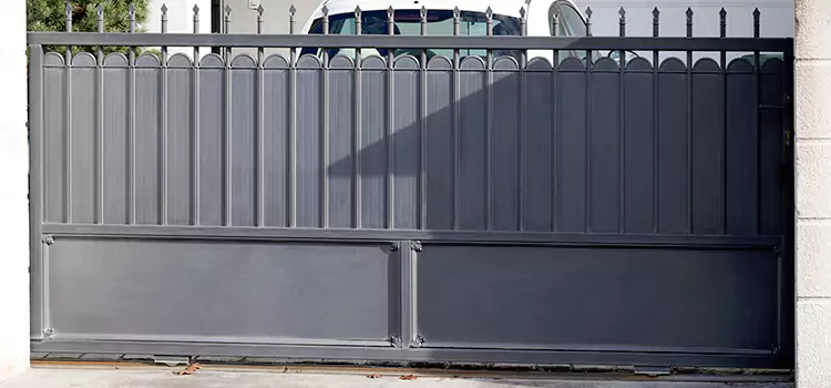 Metal Driveway Gate Installation Fort Saskatchewan