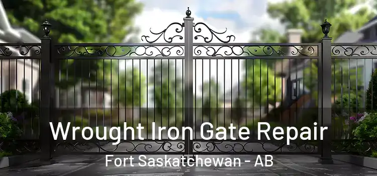 Wrought Iron Gate Repair Fort Saskatchewan - AB